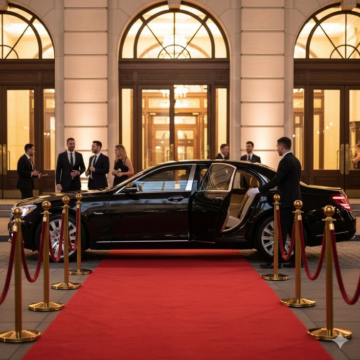 Luxury Black Car Service for Special Events